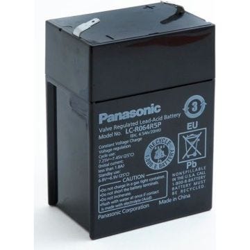 Batterie plomb AGM LC-R064R5P 6V 4.5Ah T1 - Unité(s)
