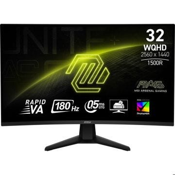 Ecran PC gaming - MSI - MAG 32CQ6F - 32" Incurvé - 180 Hz - WQHD 2560x1440