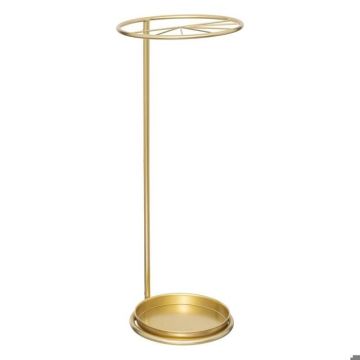 Porte parapluie en métal D23cm doré - Or - Atmosphera createur d'interieur