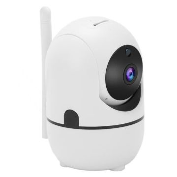 Babyphone Caméra - MTEVOTX - Babyphone Caméra - Contrôle de la Température - Moniteur Vidéo - Blanc