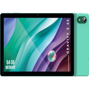 SPC GRAVITY 5 SE - Tablette 10 pouces, Octa-Core, 5000 mAh, 4 Go RAM, 64 Go stockage, contrôle parental, Android 13 - Mint