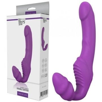 Vibromasseur Rechargeable Double Dipper Strapless