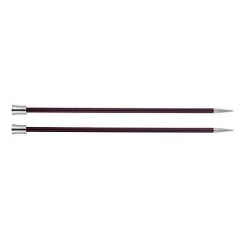 KnitPro KNIT PRO 25 cm x 6 mm Aluminium Zing à tricoter à une seule extrémité à crochet Violet - KP47243