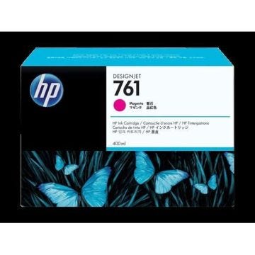 HP Pack de 1 Cartouche d'encre 761 Original - Magenta - 400 ml