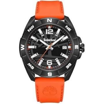 Montre Mixte Analogique-Numérique Quartz Timberland avec Bracelet en Acier Inoxydable