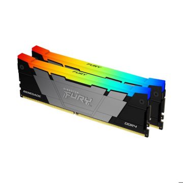 Mémoire RAM DDR4 16GB - KINGSTON - FURY Renegade - 4000 MHz - Rouge - RGB personnalisable
