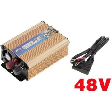 Inverseur de tension, convertisseur 48V vers 220V PUISSANCE 300W (600W en crête). Power Inverter
