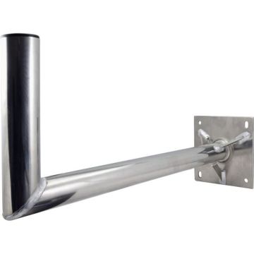 SKT WH600 fixation murale support 60 cm pour antenne satellite en aluminium 1448