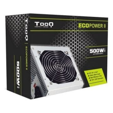 Bloc d’Alimentation TooQ TQEP-500S-INT ATX 500W Argenté