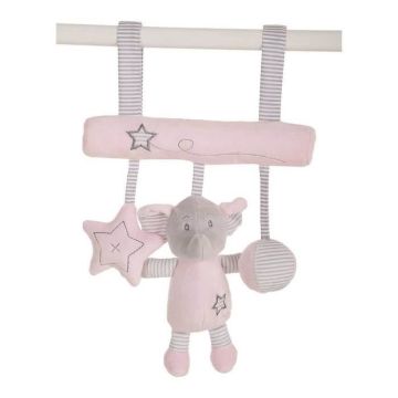 Colgador de Peluche - LLOPIS - Elefante - 25 cm - Multicolor - Bébé
