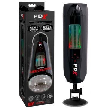 Masturbateur Rechargeable Ultimate Milker 2 - mixte / adulte Noir