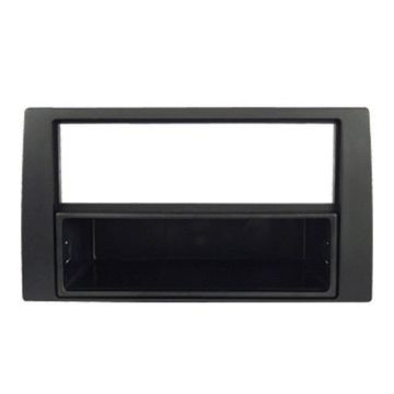 Façade Autoradio 1DIN - CALIBER - RAF4209 - Noir - Compatible Audi A4 après 2007 - Vide poche intégré
