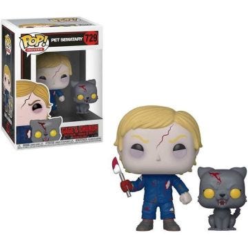 Figurines Funko Pop! Pop & Buddy: Pet Sematary - Undead Gage & Church