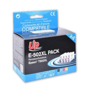 Pack de cartouches d'encre - UPRINT - 502XL - Multi-couleurs - Grande capacité - Qualité PREMIUM
