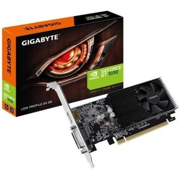 Carte graphique - Gigabyte - GT 1030 Low Profile D4 2G (N1030D4-2GL)