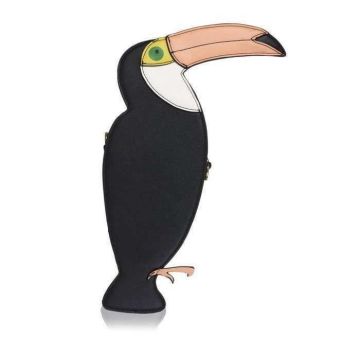 sac a main en forme de toucan idéal pin up rockab collectif