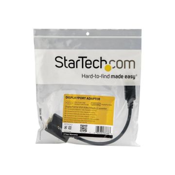 Adaptateur vidéo - StarTech - MDP2VGA2 - DisplayPort vers VGA - Résolution 1920x1200 - Noir