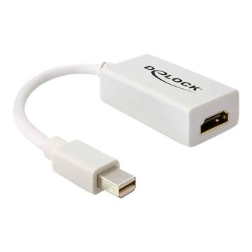 Câble vidéo/audio DeLOCK - DisplayPort/HDMI - Connecteur ultra-compact - 18 cm