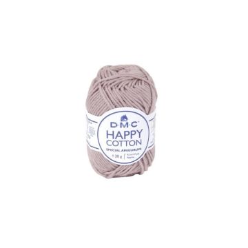Fil à crocheter - DMC - Natura Happy Cotton - 3mm - 20g - Couleur rose 768