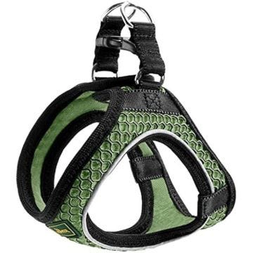 Harnais pour chien - HUNTER - Hilo Comfort - Vert - Moyen - Extérieur