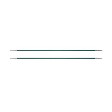 KnitPro Knit Pro 20 cm x 3,00 mm goupilles de Tricotage Doubles Fin en d'aluminium Zing, Vert Bois, 18,3 x 0,9 x 9,5 cm - KP47035