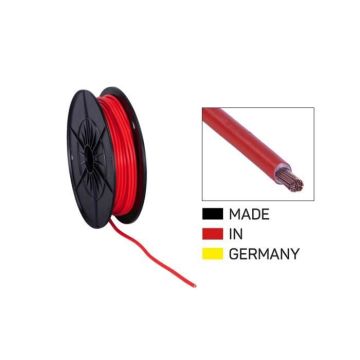 Câble d'alimentation FLY 4.0mm² rouge bobine 25 m