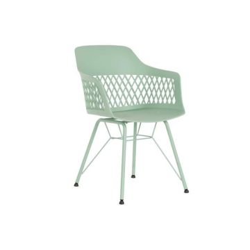 Chaise de salle à manger - Marque - Modèle - Vert - 57 x 57 x 80,5 cm