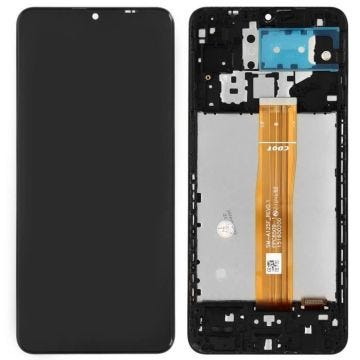 Écran LCD - AVIZAR - Samsung Galaxy A12 - Vitre Tactile - Châssis Pré-monté - Remplacement