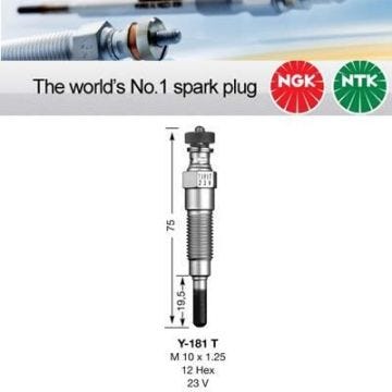 NGK Y-181T - Y181T - 2728 Bougie de préchauffage - d'allumage NGK Composant