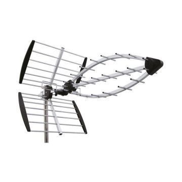 Antenne TNT - WISI - EB597LTE - Réjection LTE 700 MHz - Gain 13,5 dB - Assemblage facile