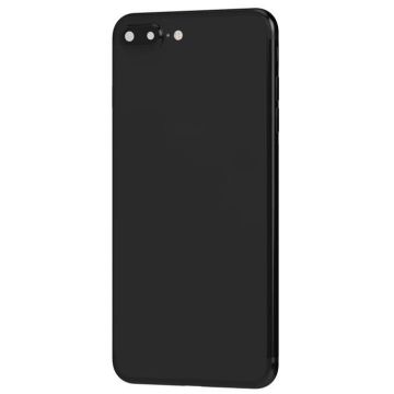 Châssis iPhone 7 Plus - AVIZAR - Couvercle arrière de remplacement Noir - Réparation rapide et facile
