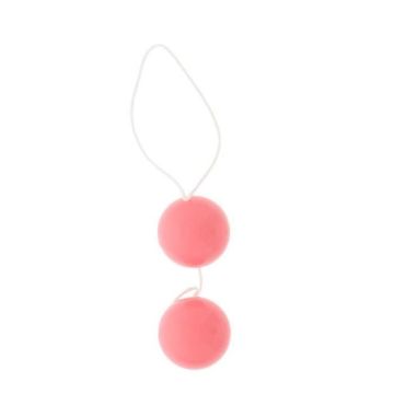 Boules de Geisha - GENERIQUE - Duo 14cm - Vibrantes - Rose - 3.4cm de diamètre
