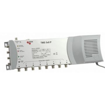 Splitter - TRIAX - TMS5X8P - Couleur Gris - Impédance 75 Ohm - 13 Ports RF coaxial