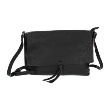 Sac à main bandoulière en similicuir - Gallantry Paris - Noir - Léger et pratique