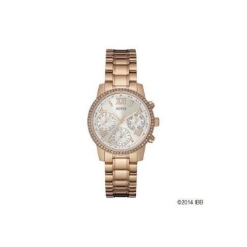 Guess W0623L2 - Montre femme Boîtier acier doré