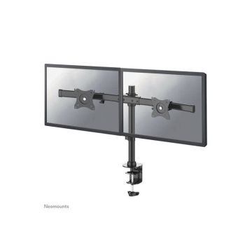Support d'écran plat - NewStar - FPMA-DCB100DBLACK - Noir - 2 écrans jusqu'à 68,6 cm - 10 kg Max