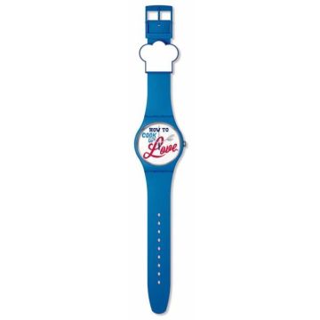 Bracelet silicone et plastique homme - SWATCH - Montre Swatch Recipe For Love