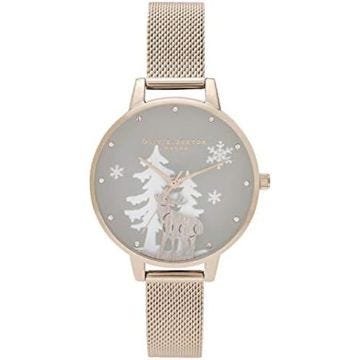 Montre - OLIVIA BURTON - 32011921 - Quartz - Acier inoxydable - Cadran gris - Femme