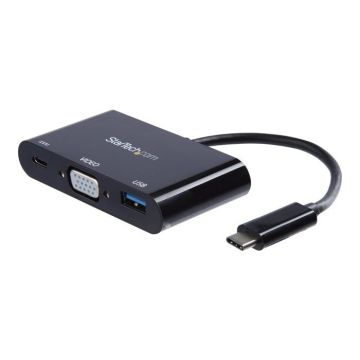 Adaptateur USB-C vers VGA - STARTECH - Multifonction - Chargement - Connectivité - USB 3.0