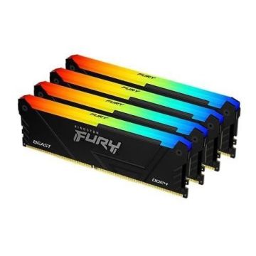 Kit de mise à niveau - KINGSTON - 32GB 3200 DDR4 DIMM - Quad Channel - Noir