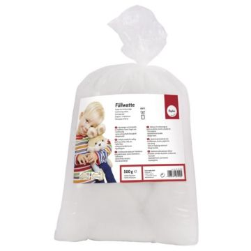 Ouate de bourrage, très duvetée, Flocons, Sachet 500g