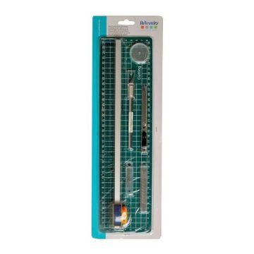 Kit outils de découpe - ARTEMIO - Artémio {couleur} - Mixte - Adulte - Intérieur - Blanc - 4 pièces