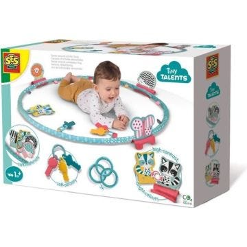 Cerceau d’activités sensorielles - SES CREATIVE - Multicolore - Bleu - Pour Enfant - Extérieur