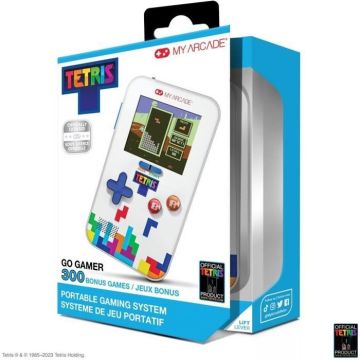 Console rétrogaming - My Arcade - Go Gamer Classic Portable Tetris - Jeu rétrogaming - Ecran 6cm Haute Résolution (+300 jeux inclus)