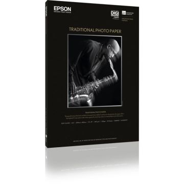 Papier photo Traditional - EPSON - C13S045052 - A2 - 420 mm x 594 mm - 330 g/m² - 25 Feuilles