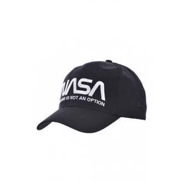 Casquette à Logo Brodé - NASA - Noir - Homme - Coton - Sportswear