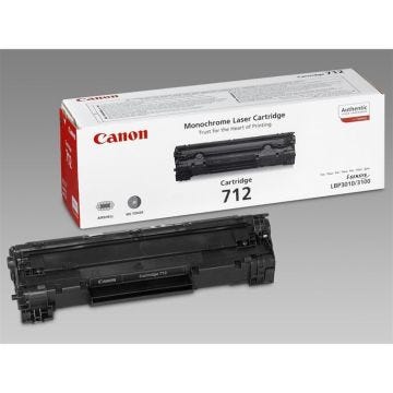 CANON Pack de 1 cartouche de toner - 712 - Noir - capacité standard 1500 pages