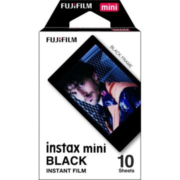 Papier FUJI Instax Mini Color Frame (10v) Black