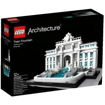 LEGO ARCHITECTURE - 21020 - JEU DE CONSTRUCTION - LA FONTAINE DE TRÉVI - 731 briques LEGO®