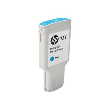 HP cartouche d'encre 727 - Cyan - 300 ml